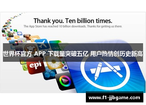 世界杯官方 APP 下载量突破五亿 用户热情创历史新高 世界杯官方 APP 下载量突破五亿 用户热情创历史新高