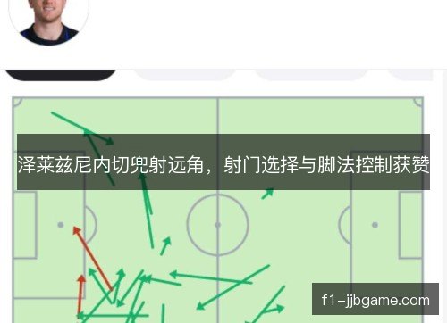 泽莱兹尼内切兜射远角，射门选择与脚法控制获赞